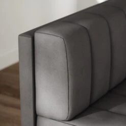 Amali Long Dining Bench, Faux Leather -Online Furniture Store 30912447 alt02