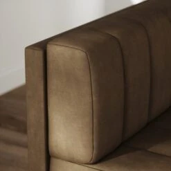 Amali Long Dining Bench, Faux Leather -Online Furniture Store 30912448 alt02