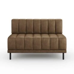 Amali Long Dining Bench, Faux Leather -Online Furniture Store 30912448 alt04