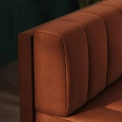 Amali Long Dining Bench, Matte Plush Velvet -Online Furniture Store 30912451 alt02