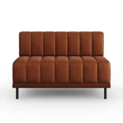 Amali Long Dining Bench, Matte Plush Velvet -Online Furniture Store 30912451 alt04