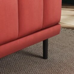 Amali Long Dining Bench, Matte Plush Velvet -Online Furniture Store 30912453 alt03