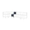 Amali Small Dining Bench, Boucle