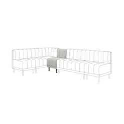 Amali Small Dining Bench, Textured Weave