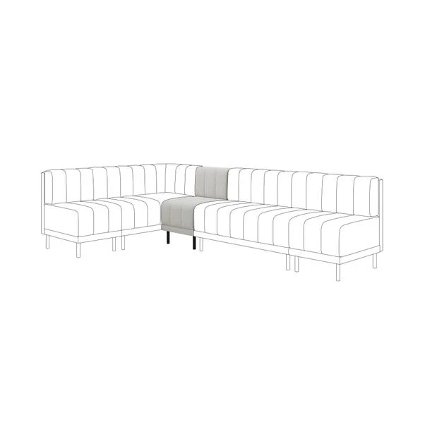 Amali Small Dining Bench, Textured Weave 3 Amali Small Dining Bench, Textured Weave