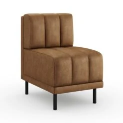 Amali Small Dining Bench, Faux Leather -Online Furniture Store 30912465 alt05