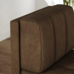 Amali Small Dining Bench, Faux Leather -Online Furniture Store 30912467 alt02