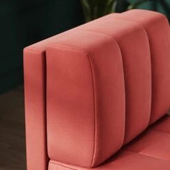 Amali Small Dining Bench, Matte Plush Velvet -Online Furniture Store 30912472 alt02