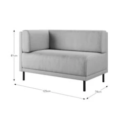 Mae Corner Dining Bench, Vintage Velvet -Online Furniture Store 30912502 alt09