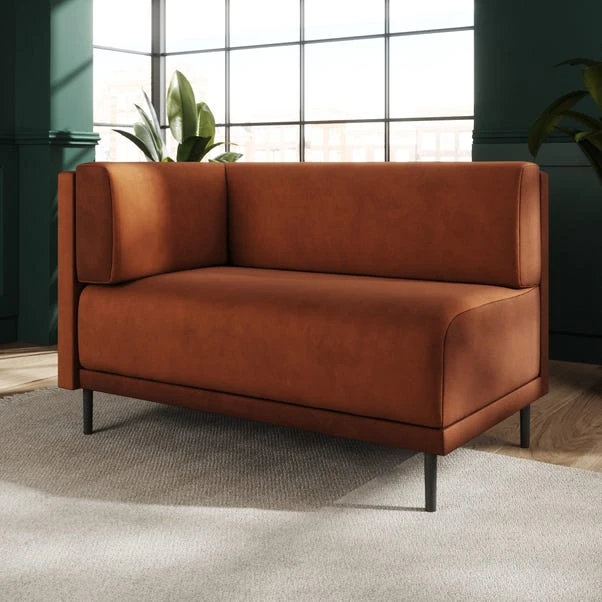 Mae Corner Dining Bench, Matte Plush Velvet 18 Mae Corner Dining Bench, Matte Plush Velvet - Image 16