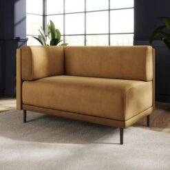 Mae Corner Dining Bench, Matte Plush Velvet 30 Mae Corner Dining Bench, Matte Plush Velvet -Online Furniture Store 30912509 alt01