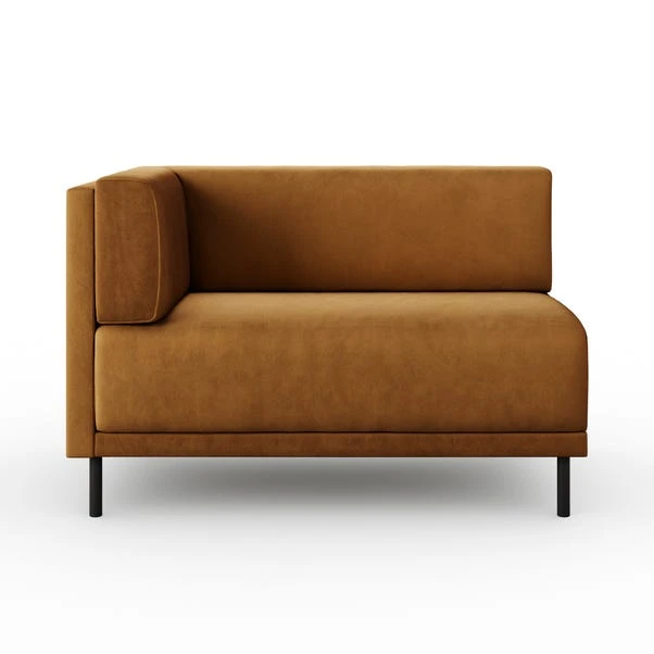 Mae Corner Dining Bench, Matte Plush Velvet 14 Mae Corner Dining Bench, Matte Plush Velvet - Image 12