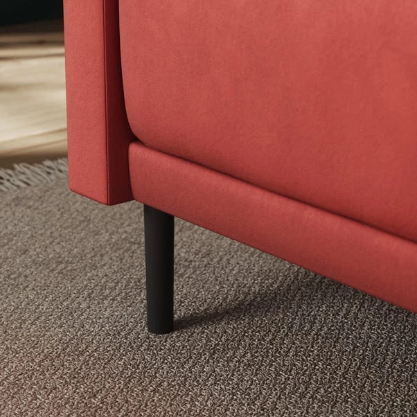 Mae Corner Dining Bench, Matte Plush Velvet 6 Mae Corner Dining Bench, Matte Plush Velvet - Image 4