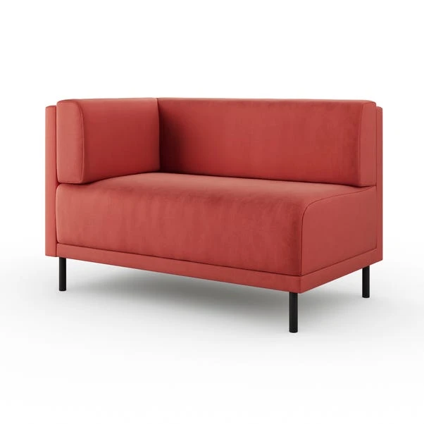 Mae Corner Dining Bench, Matte Plush Velvet 8 Mae Corner Dining Bench, Matte Plush Velvet - Image 6