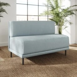 Mae Long Dining Bench, Vintage Velvet -Online Furniture Store 30912521 alt01