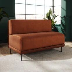 Mae Long Dining Bench, Matte Plush Velvet 37 Mae Long Dining Bench, Matte Plush Velvet -Online Furniture Store 30912527 alt01