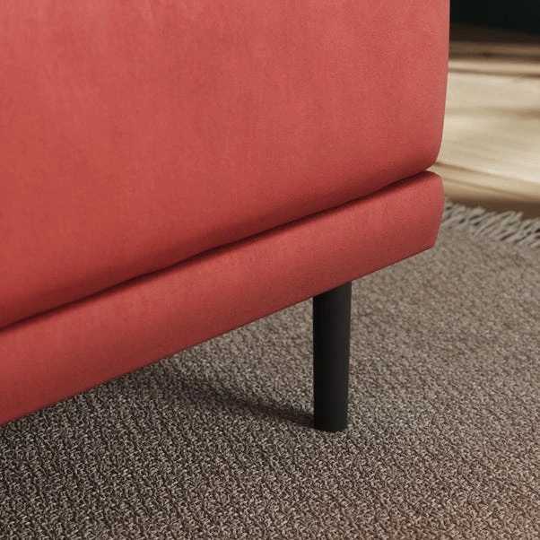 Mae Long Dining Bench, Matte Plush Velvet 6 Mae Long Dining Bench, Matte Plush Velvet - Image 4