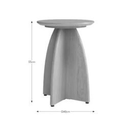 Effy Side Table, Natural Wood Effect -Online Furniture Store 30912616 alt09