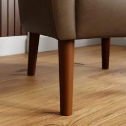 Sven Faux Leather Modern Wing Chair -Online Furniture Store 30914726 alt04