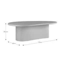 Rana Concrete Coffee Table -Online Furniture Store 30914903 alt09