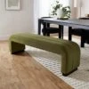 Lucilla 3 Seater Dining Bench, Velvet -Online Furniture Store 30915741