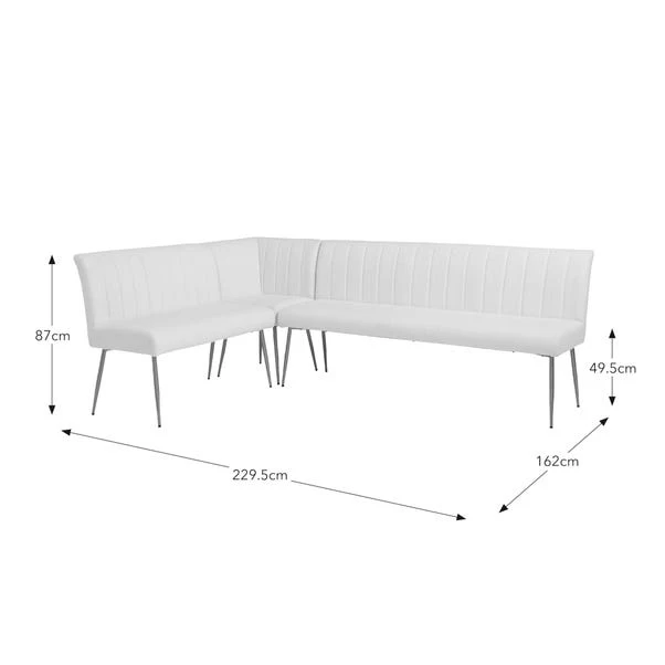 Kendall Corner Dining Bench, Boucle 7 Kendall Corner Dining Bench, Boucle - Image 5