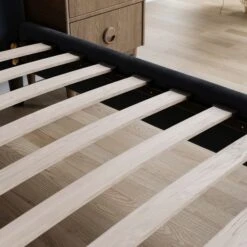 Skylar Velvet Pillow Back Bed Frame -Online Furniture Store 30915874 alt03