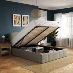 Cloud Boucle Ottoman Bed 37 Cloud Boucle Ottoman Bed -Online Furniture Store 30915889 alt02