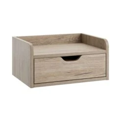 Cilla 1 Drawer Floating Bedside Table, Grey Oak Effect -Online Furniture Store 30917501 alt04