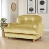 Martha Vintage Velvet Snuggle Chair