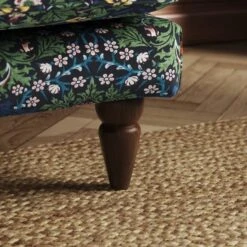 Jolene William Morris Blackthorn Print Velvet 3 Seater Sofa 14 Jolene William Morris Blackthorn Print Velvet 3 Seater Sofa -Online Furniture Store 30917907 alt04