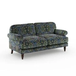 Jolene William Morris Blackthorn Print Velvet 3 Seater Sofa 15 Jolene William Morris Blackthorn Print Velvet 3 Seater Sofa -Online Furniture Store 30917907 alt05