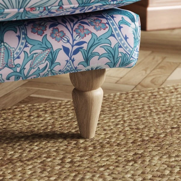 Jolene William Morris Woodland Weeds Print Velvet Snuggle Chair 15 Jolene William Morris Woodland Weeds Print Velvet Snuggle Chair - Image 13