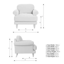 Jolene William Morris Woodland Weeds Print Velvet Snuggle Chair 33 Jolene William Morris Woodland Weeds Print Velvet Snuggle Chair -Online Furniture Store 30917909 alt09