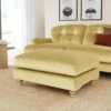 Martha Vintage Velvet Footstool -Online Furniture Store 30917934