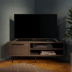 Bryant Wooden Corner TV Stand For TVs Up To 50"
