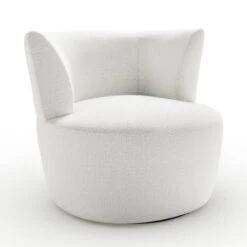 Robyn Chunky Soft Chenille Swivel Chair 31 Robyn Chunky Soft Chenille Swivel Chair -Online Furniture Store 30918821 alt05