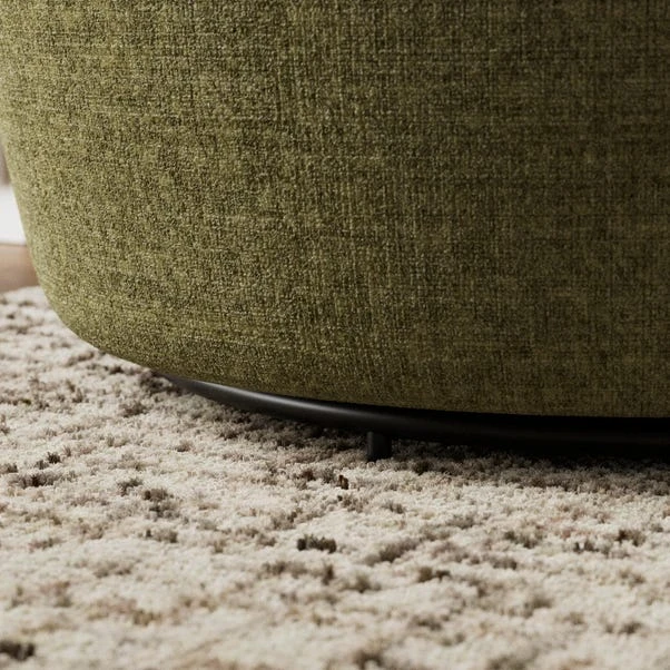 Robyn Chunky Soft Chenille Swivel Chair 6 Robyn Chunky Soft Chenille Swivel Chair - Image 4