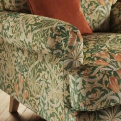 Jolene William Morris Woodland Weeds Print Velvet Snuggle Chair 21 Jolene William Morris Woodland Weeds Print Velvet Snuggle Chair -Online Furniture Store 30919069 alt03