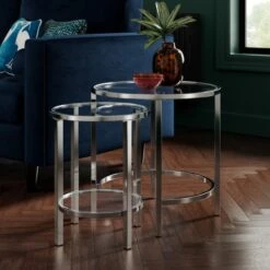 Sofia Glass Nest Of Tables 34 Sofia Glass Nest Of Tables -Online Furniture Store 30919669