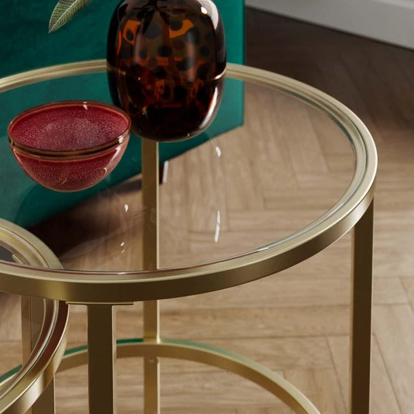 Sofia Glass Nest Of Tables 11 Sofia Glass Nest Of Tables - Image 9