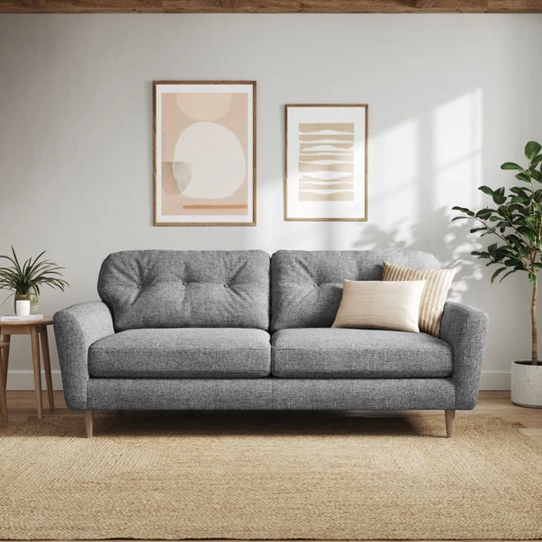 Sven Tonal Weave 4 Seater Sofa 3 Sven Tonal Weave 4 Seater Sofa