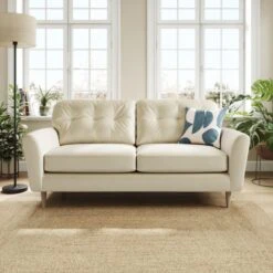 Sven Opulent Velvet 3 Seater Sofa -Online Furniture Store 30922663