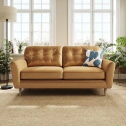 Sven Opulent Velvet 3 Seater Sofa -Online Furniture Store 30922679