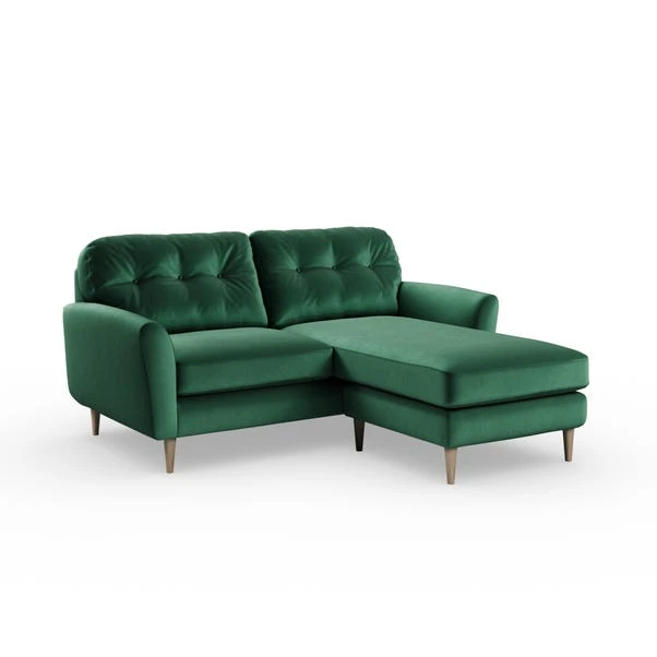 Sven Opulent Velvet Reversible Corner Chaise Sofa 8 Sven Opulent Velvet Reversible Corner Chaise Sofa - Image 6