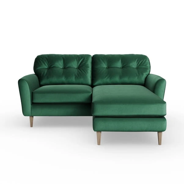 Sven Opulent Velvet Reversible Corner Chaise Sofa 9 Sven Opulent Velvet Reversible Corner Chaise Sofa - Image 7