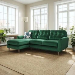 Sven Opulent Velvet Large Corner Chaise Sofa 30 Sven Opulent Velvet Large Corner Chaise Sofa -Online Furniture Store 30922690