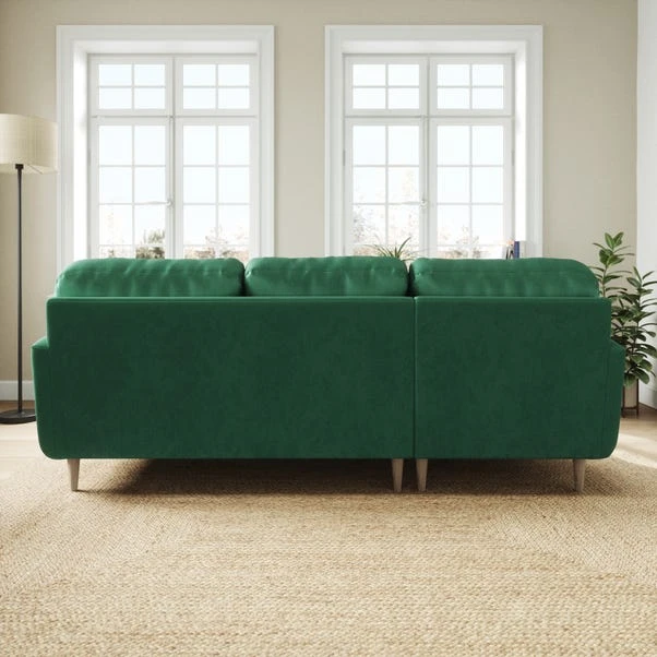 Sven Opulent Velvet Large Corner Chaise Sofa 13 Sven Opulent Velvet Large Corner Chaise Sofa - Image 11