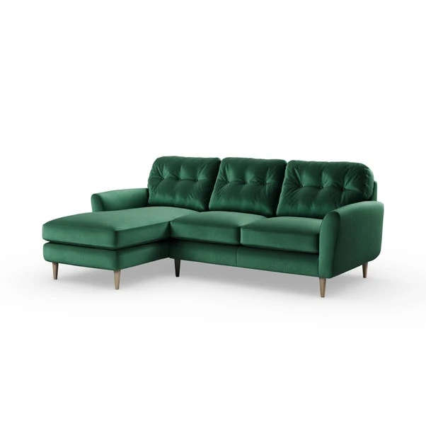 Sven Opulent Velvet Large Corner Chaise Sofa 16 Sven Opulent Velvet Large Corner Chaise Sofa - Image 14