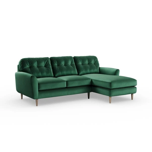 Sven Opulent Velvet Large Corner Chaise Sofa 8 Sven Opulent Velvet Large Corner Chaise Sofa - Image 6